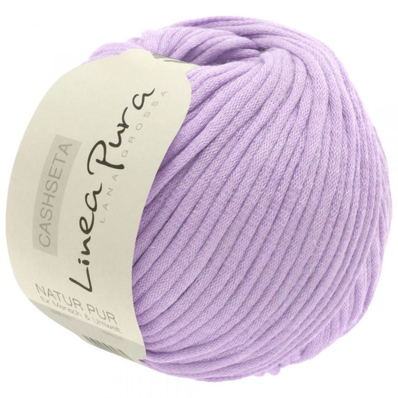 Chunky Bulky Weight Cashmere and Silk Yarn Lana Grossa Cashseta 