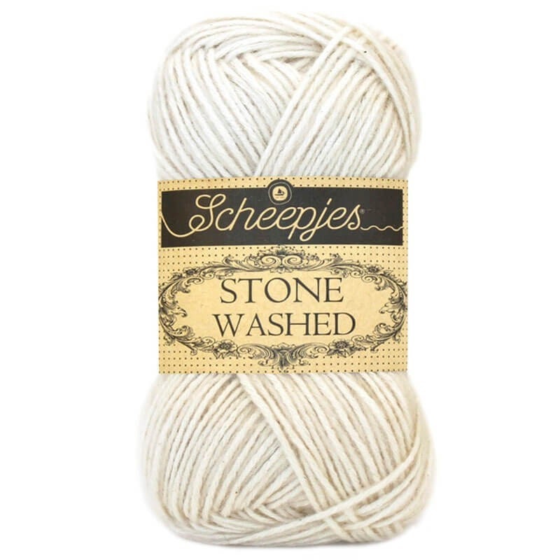 10 Gr Yarn Scheepjes Stone Washed / River Washed Cotton / Acrylic Lovely  Soft Knitting Crochet Yarn for Knitting Crochet Small Projects 
