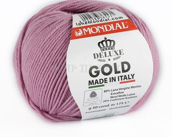 Mondial Gold, high quality, crochet, knitting