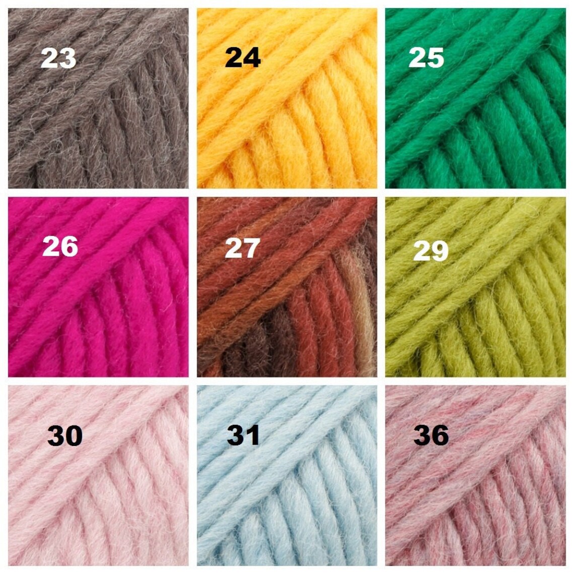 Chunky Wool Yarn Big Yarn Bulky Yarn DROPS SNOW ESKIMO Yarn Etsy