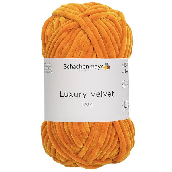 Fil de laine de velours Chenille Soft Yarn Schachenmayr Regia Luxury Velvet, 100 g, 75 m, Aiguilles recommandées (mm/Royaume-Uni/États-Unis) : 6,00 mm / 4 / 10