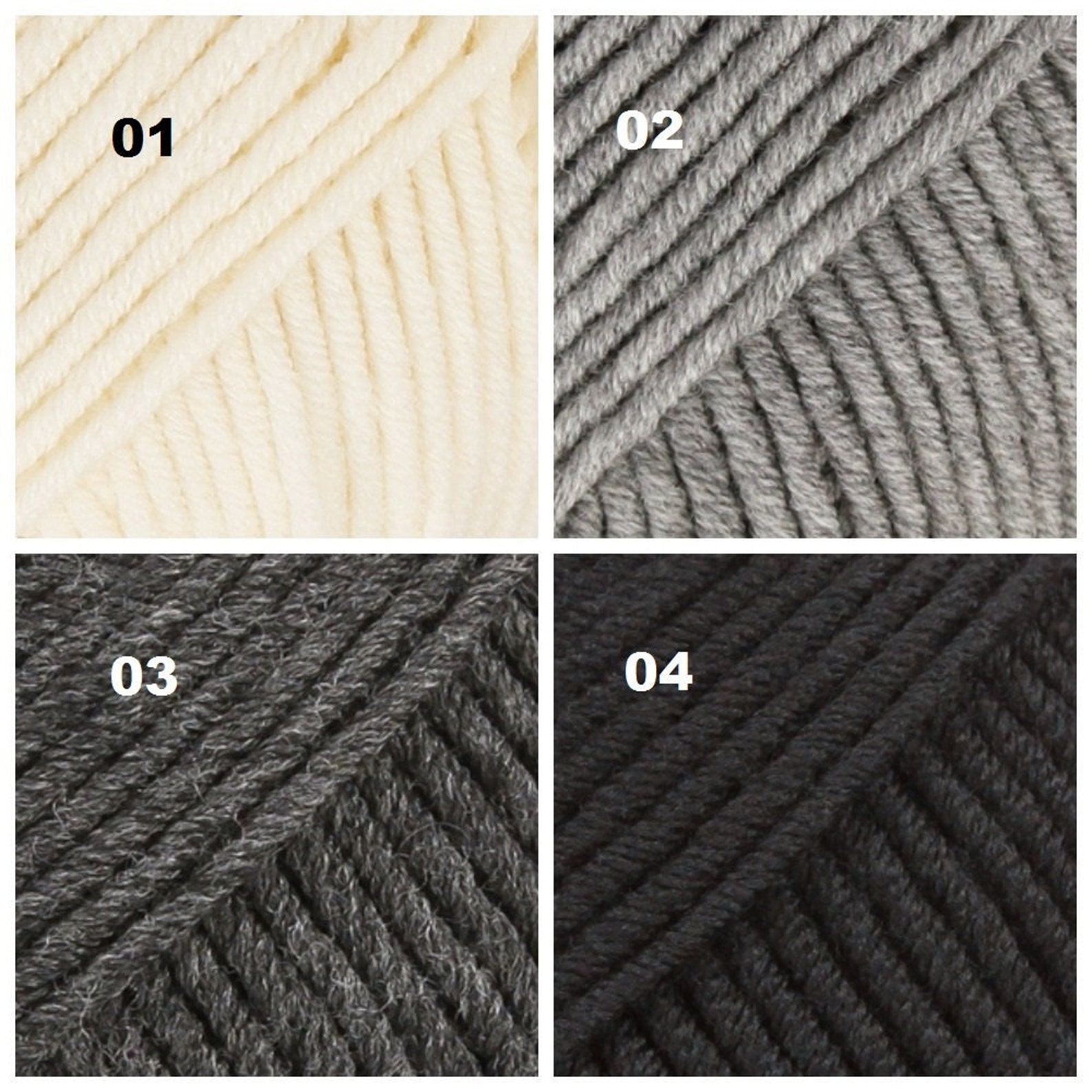 Merino Wool Yarn Drops Big Merino Yarn Worsted Aran Weight Etsy Canada