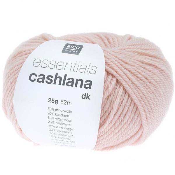 Rico Design Essentials Cashlana Dk, fil mélangé de cachemire et de laine mérinos