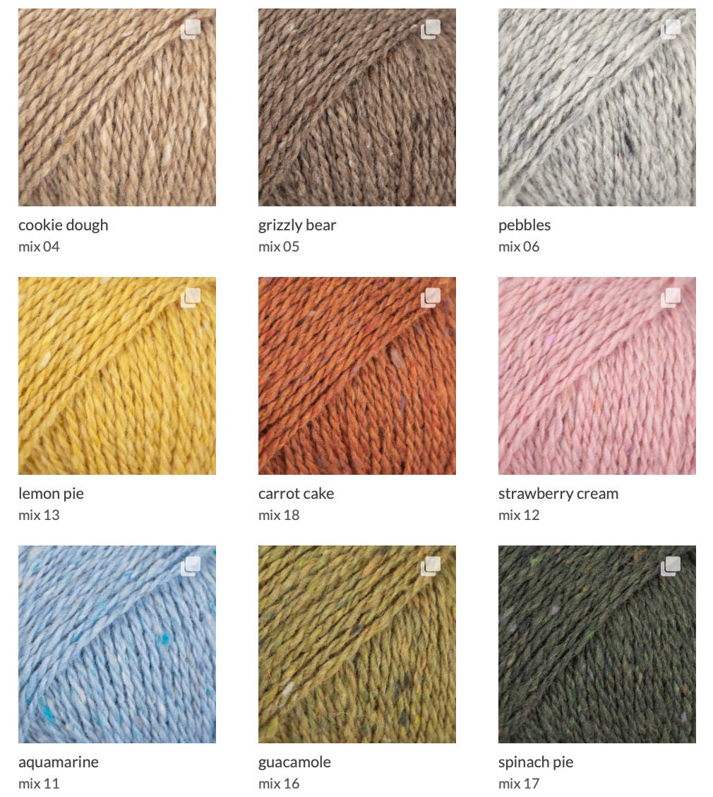 Drops Soft Tweed DK weight merino wool and alpaca yarn Etsy