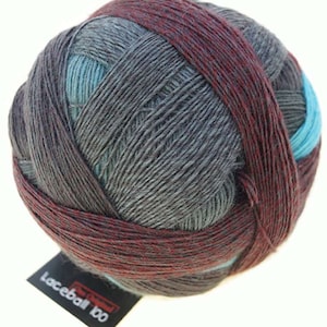 Schoppel Laceball 100, pure merino wool, gradient yarn, self stripped yarn, yarn for shawls, yarn for scarfs, ideal gift for knitters