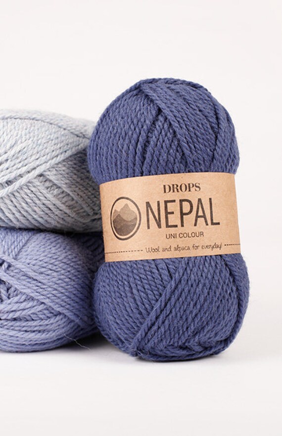 drops nepal wool and alpaca blend