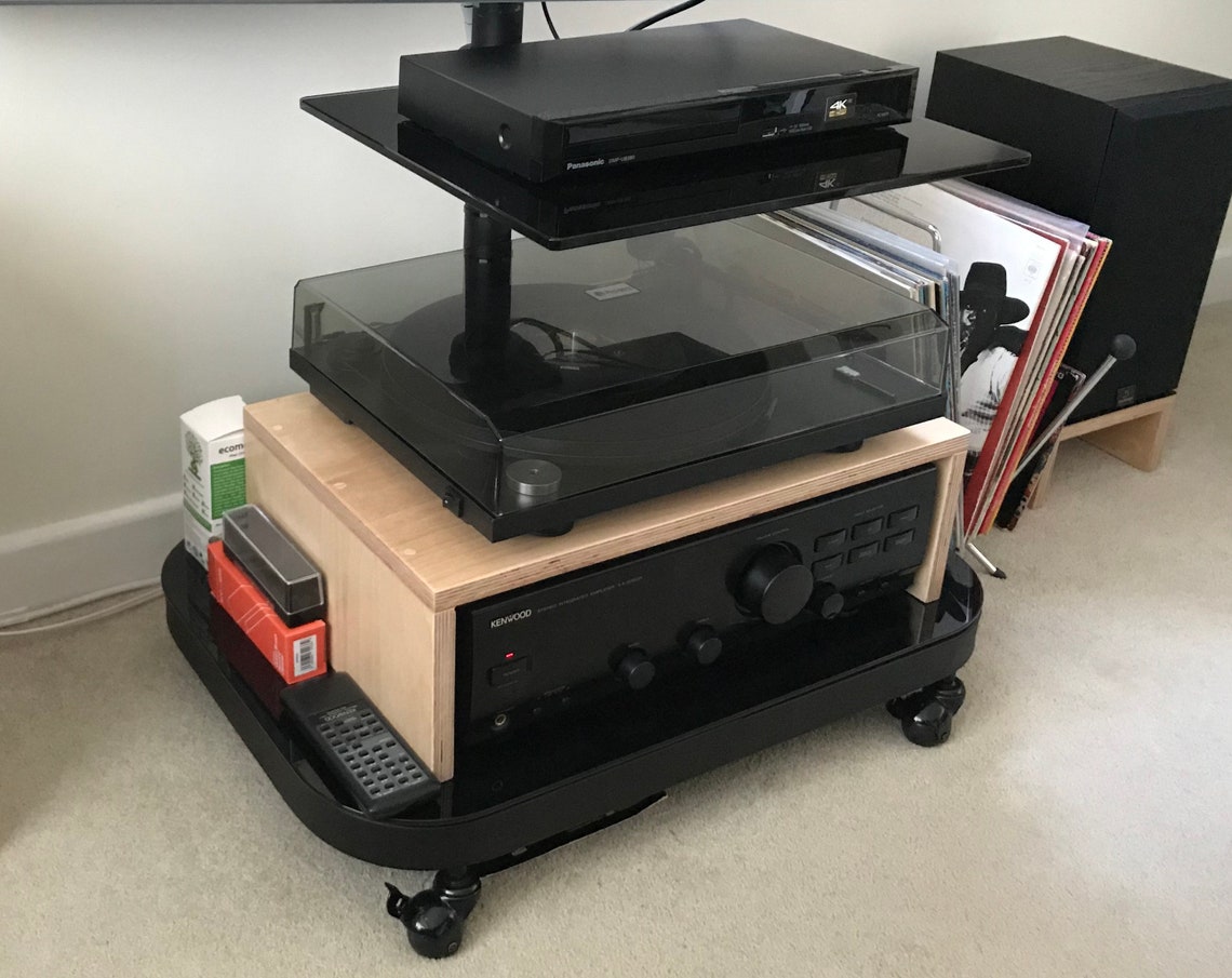 Plywood Turntable Stand Etsy UK