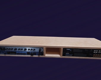 Double Width 2U 19" rack enclosure
