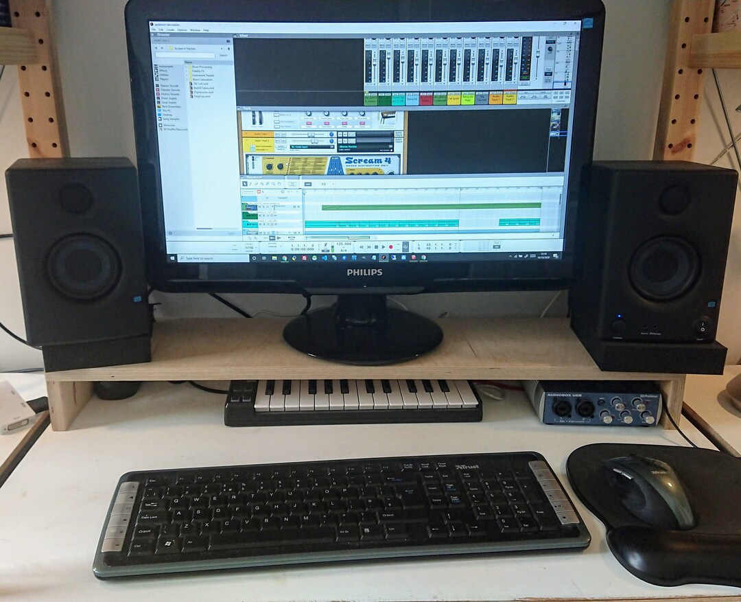Studio Monitor Desk Riser Studio Desk Riser / Stand - Etsy