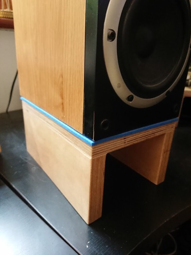 Custom Speaker Stands / Risers Desktop Studio Small 1 pair Etsy