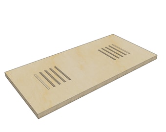 19" rack unit - vented base option
