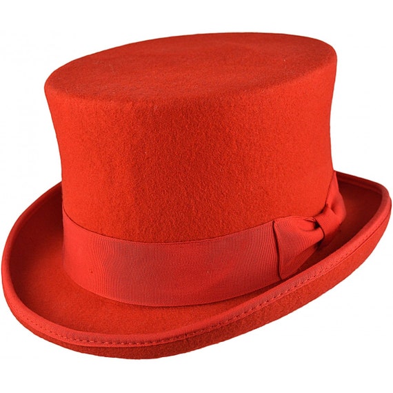 red top hat