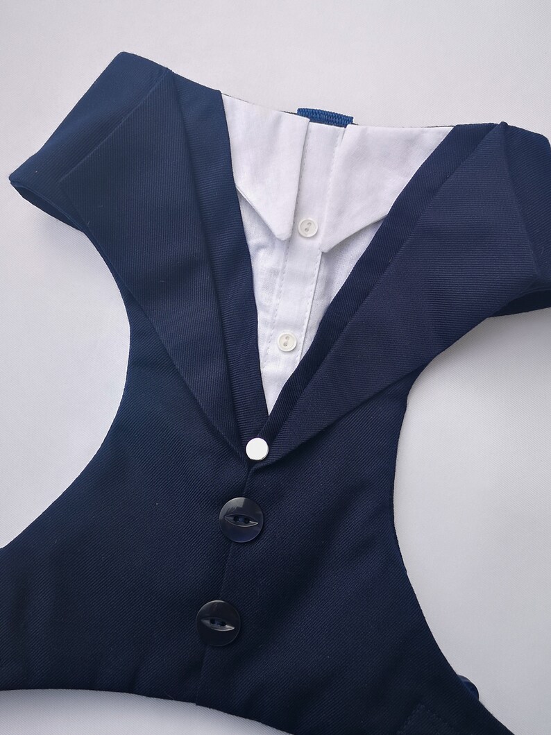 Ready to Ship Navy Dog Suit Dog Wedding Attire dog Ring Etsy Canada