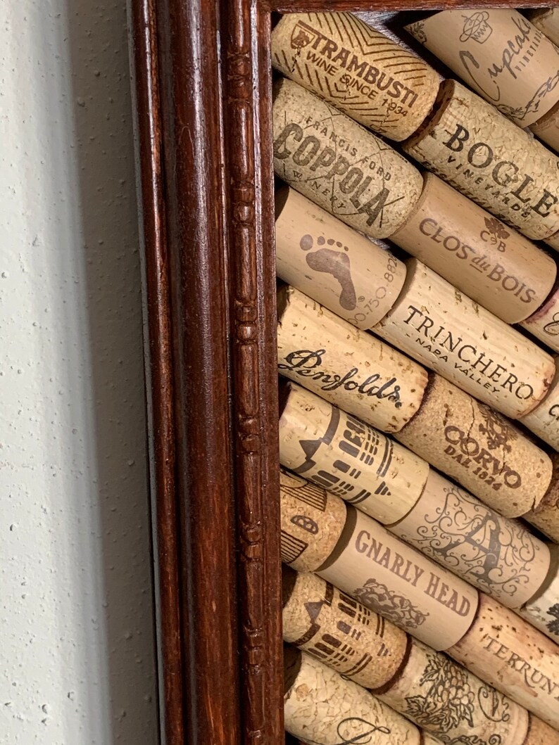 Wine Cork Board Etsy