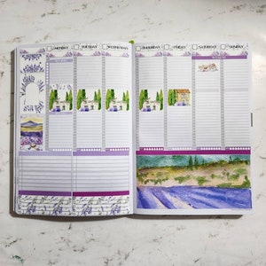 Passion Planner Weekly Kit - Lavendelfelder