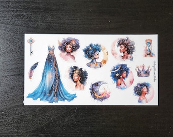Celestial Girl Deco Stickers