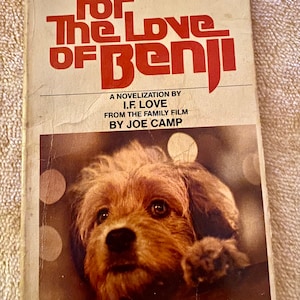 For the Love of Benji. 1974. Vintage copy