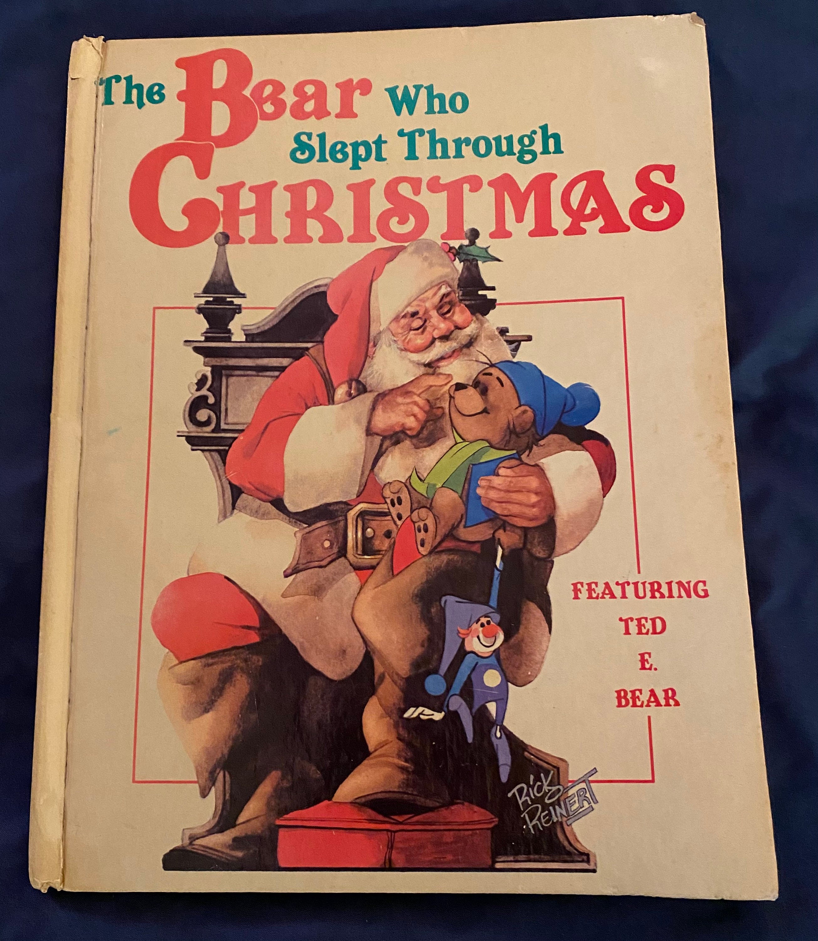 John Barrett. the Bear Who Slept Through Christmas. 1980. - Etsy UK