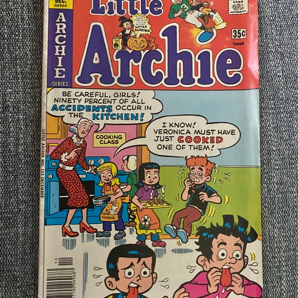 Little Archie Dec. No. 125. Softcover Vintage Comic Book.