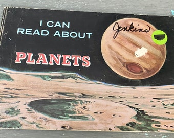 I Can Read About Planets Series. Troll Associates. 1979. Childrens book.