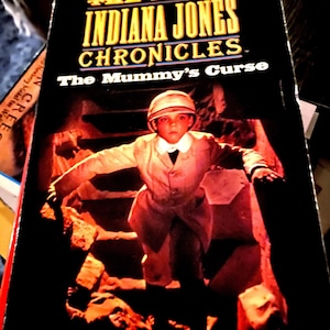 The Young Indiana Jones Chronicles. The Mummy’s Curse. Vintage softcover. 1992