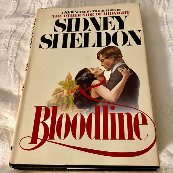 Bloodline by Sidney Sheldon. Vintage Hardcover Copy. 1977.
