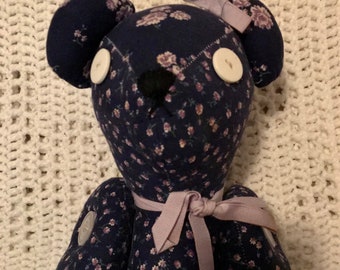 1980s Handmade Vintage Teddy Bear
