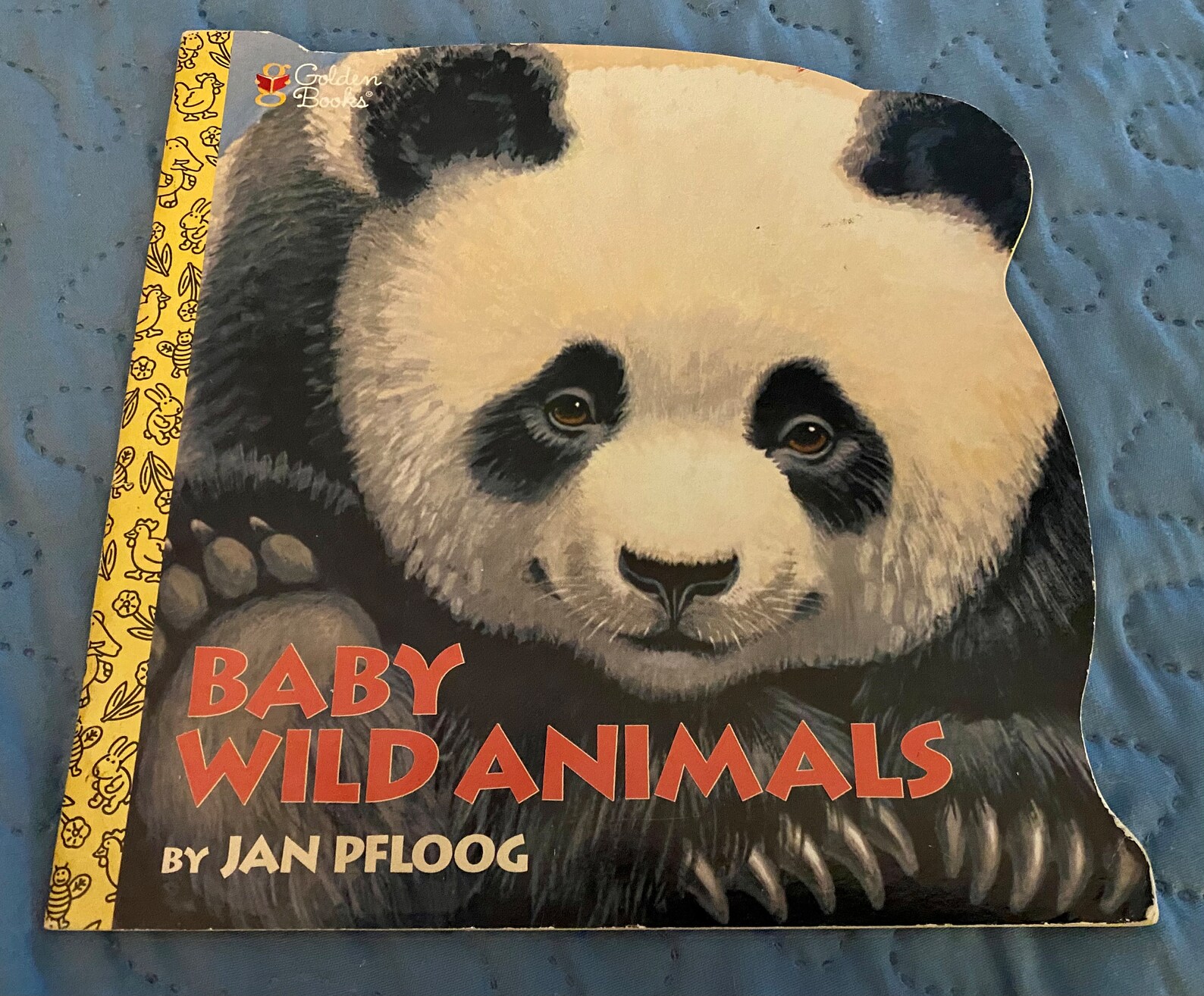 Baby Wild Animals Golden Book 1997 Etsy