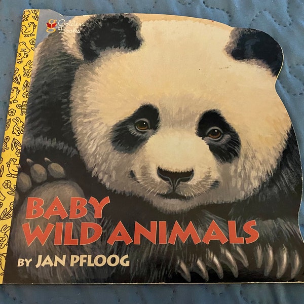 Baby Wild Animals Golden Book 1997