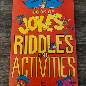 The Riddle King’s Book of Jokes and Riddles, and Activities. 1987.