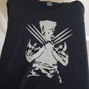 Wolverine Image on Men&#39;s Cotton T-Shirt.
