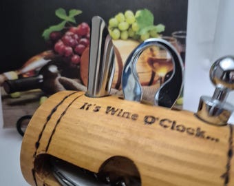 5 Piece Wine O'Clock Kitchen-Bar Gift Set