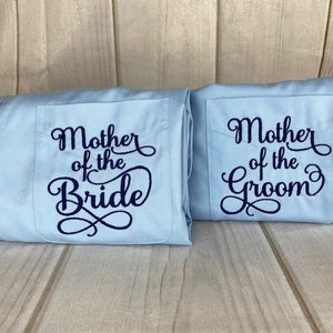 Mother of the Bride l Mother of the Groom l Get Ready Shirt l Embroidered Bridal Party Shirts l  Button Down Shirts l Bridal Party Gifts