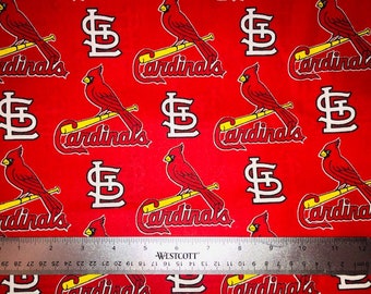 Stl Cardinals Fabric Etsy