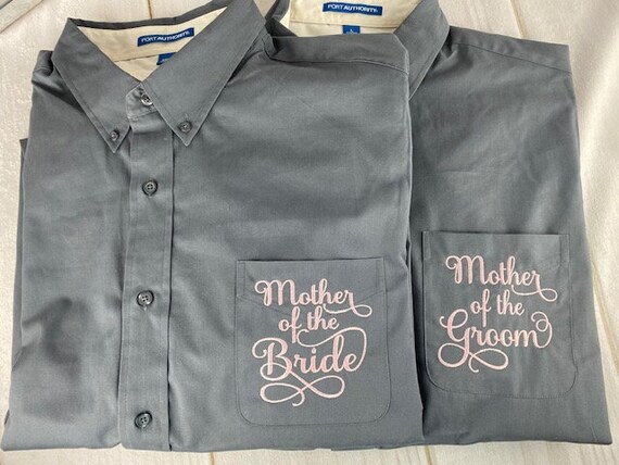 mother of the bride button up shirt