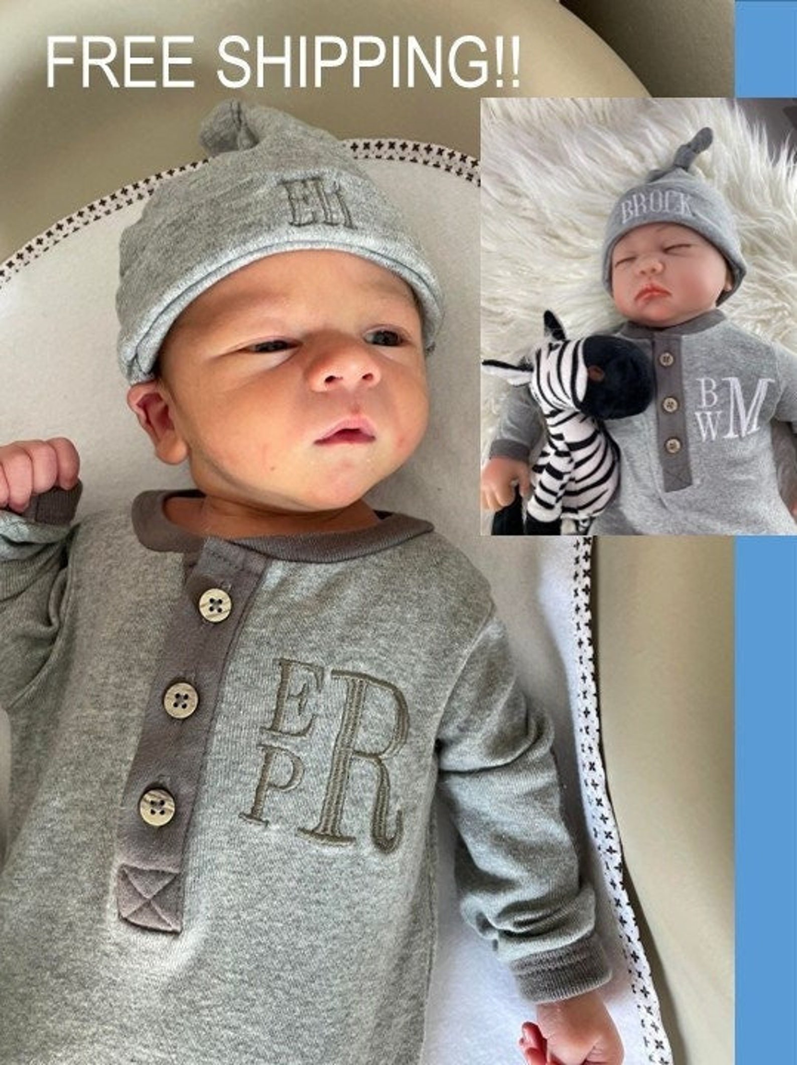 Baby Boy Coming Home Outfit L Newborn Boy Hospital Outfit L Etsy