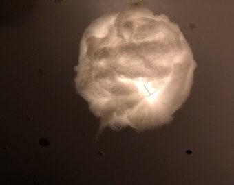 Cloud Lamp - Cloud Light - Home Décor - Gifts - Lighting Fixtures - Hanging/Gaming Lights - LED Lights - Handmade in USA