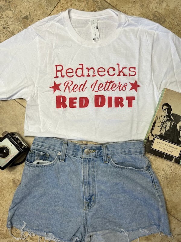 Rednecks Red Letters Red Dirt Crop Top Tshirt Wallen Etsy Australia