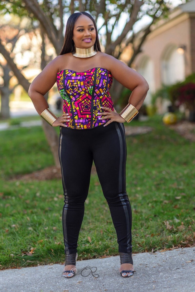 Plus Size Corset Tops To Wear With Jeans