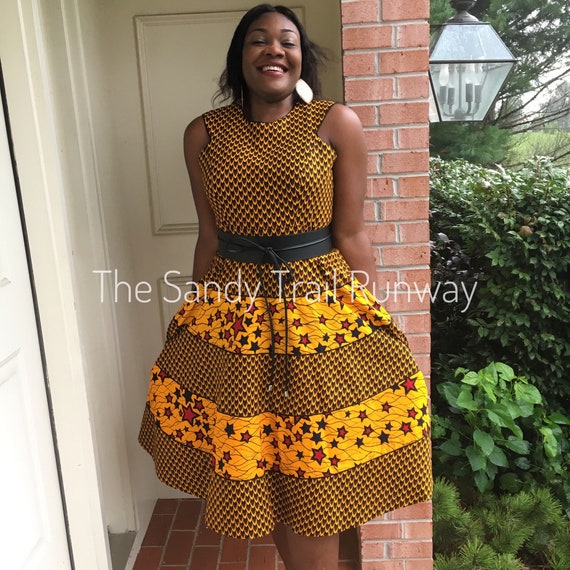 Flare dress cheap with pockets