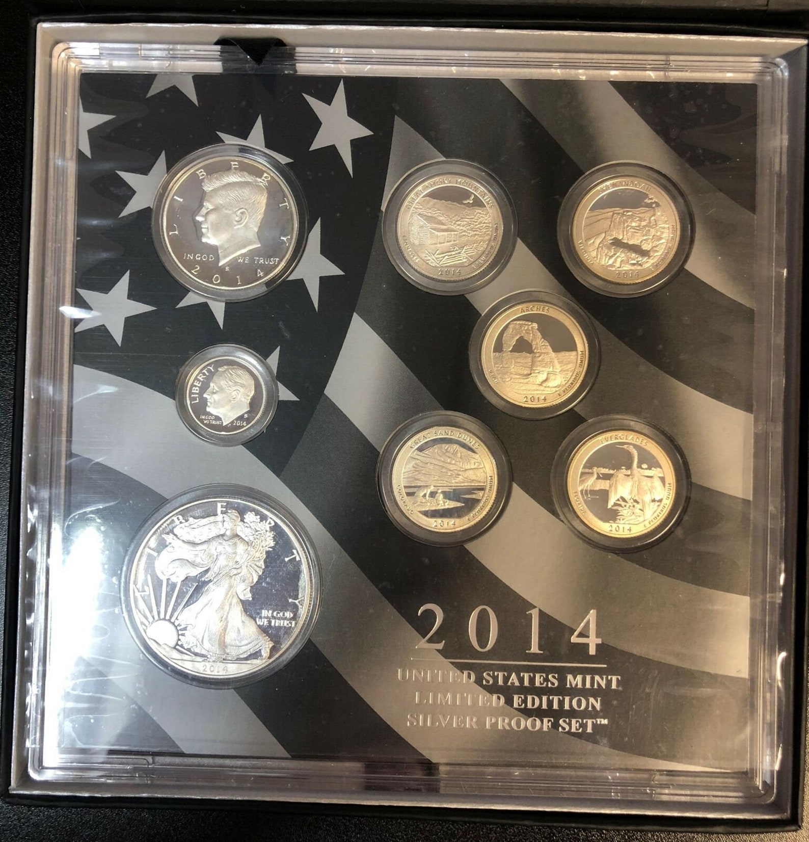 2014 US MINT Limited Edition Silver Proof Set Etsy