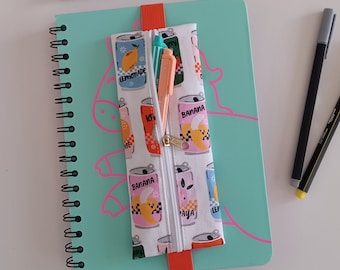 Elastisch potloodetui, etui voor dagboek, elastische pennenhouder, etui voor notitieboekjes