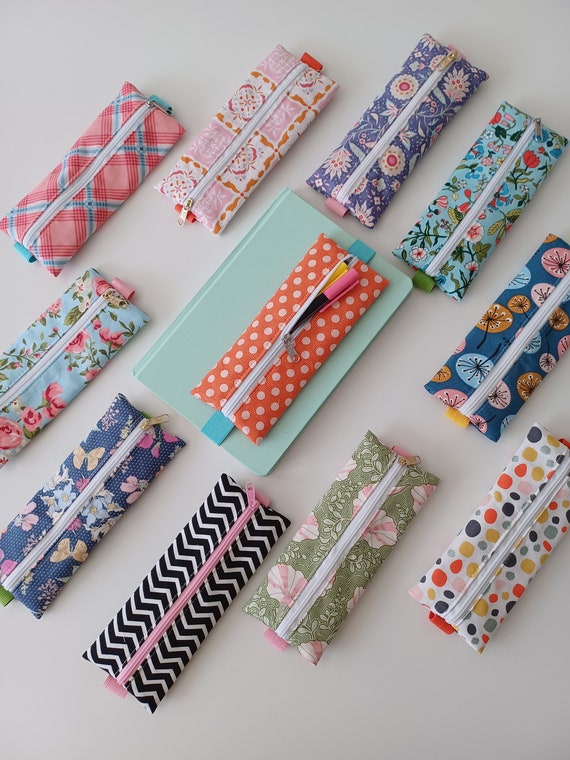 Elastic Pencil Case, Planner Pen Pouch, Pencil Pouch With Elastic, A5  Zipper Pouch 