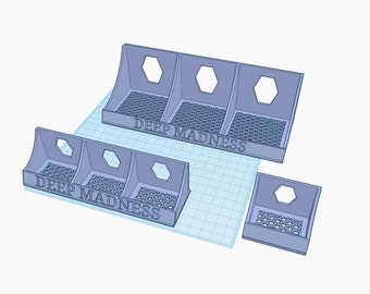 STL. File -Deep Madness Game, “Card trays”.