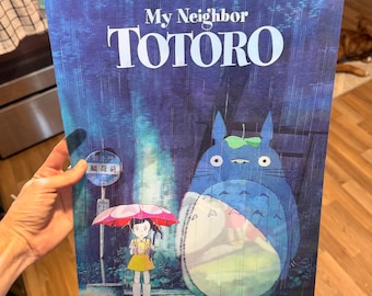 Póster lenticular holográfico 3D de Mi Vecino Totoro