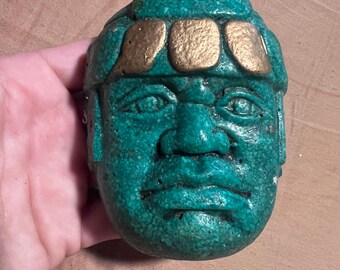 Aztec Mayan Stele 5 Tree Of Life Izapa Olmec Sculpture wall plaque