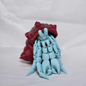 3D printed Hermit Crab with shell
