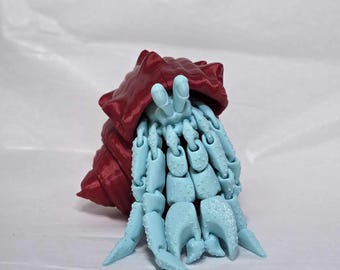 3D printed Hermit Crab with shell