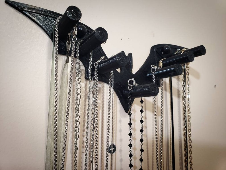 3D Printed Bat Necklace Holder Read Description Etsy