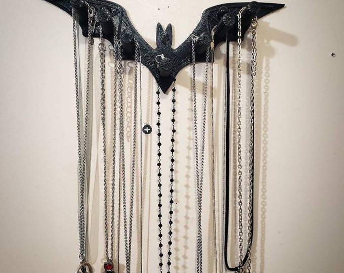 3D Printed Bat Necklace Holder read Description Etsy